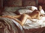 水粉大师Steve Hanks 124-ComfortInAnUnmadeBed